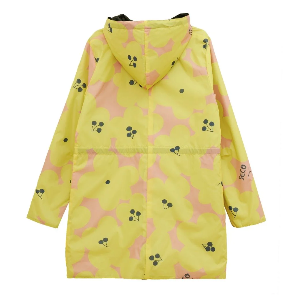 Reversible Print Jacket | Yellow - Image 5