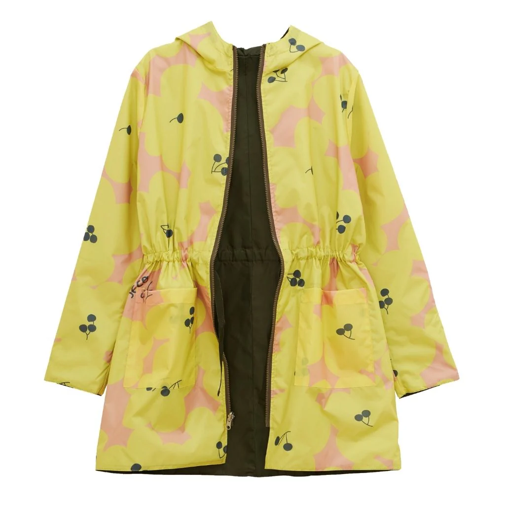 Reversible Print Jacket | Yellow - Image 6