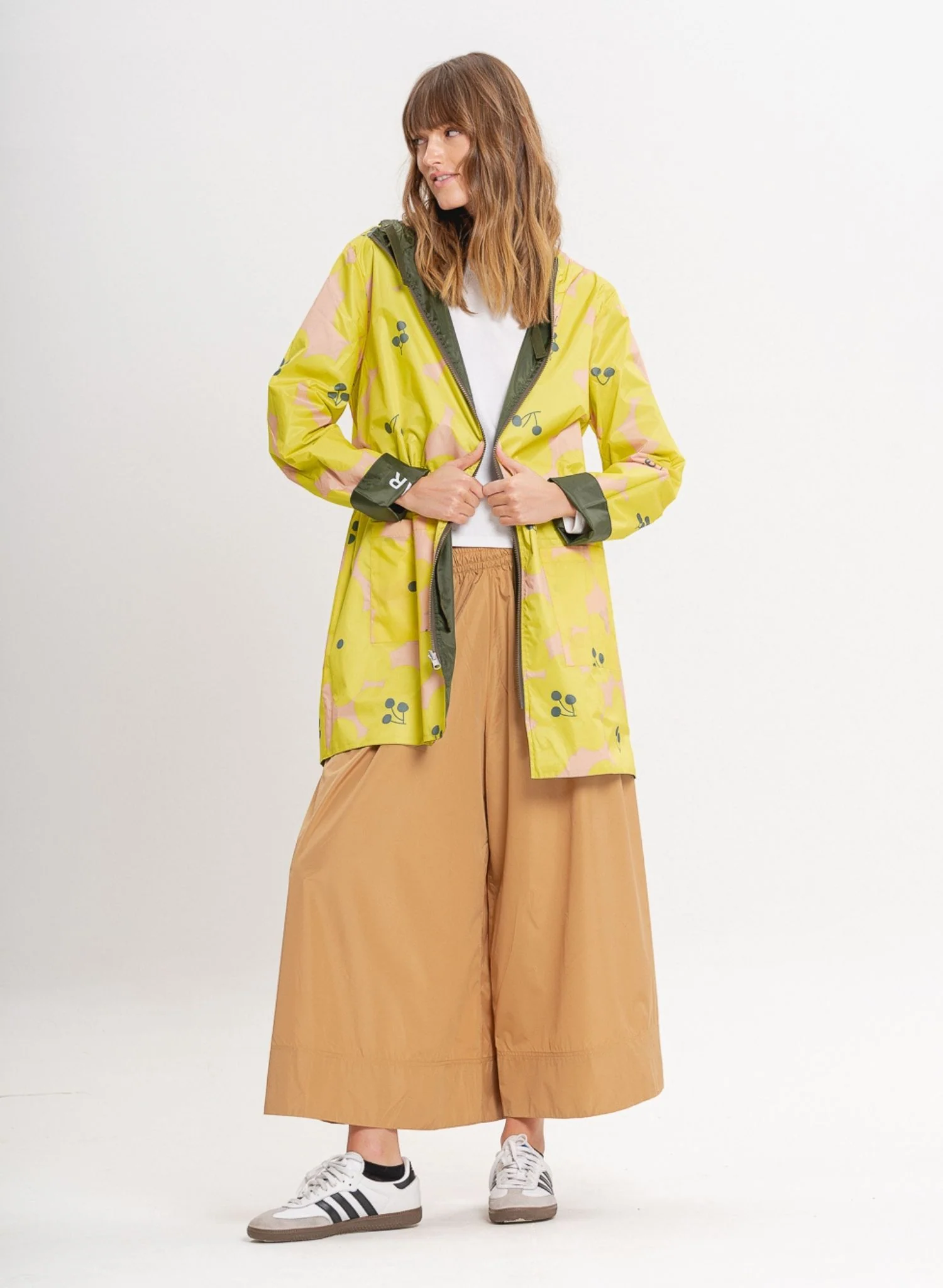 Reversible Print Jacket | Yellow - Image 9