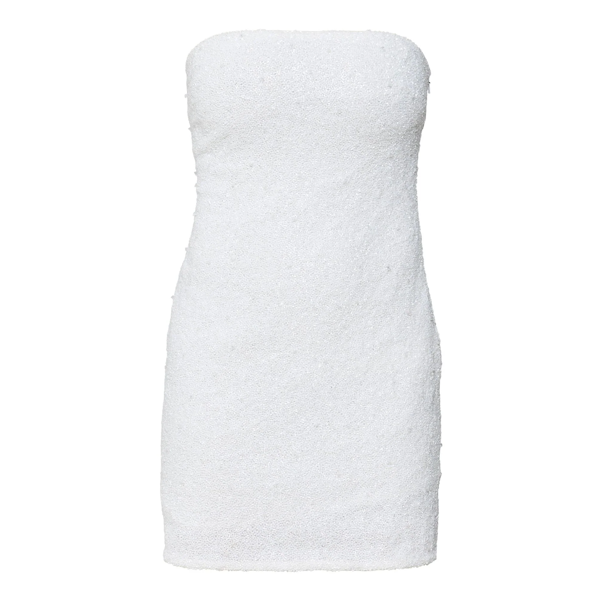Evermore Hand-Beaded Embellished Mini Dress