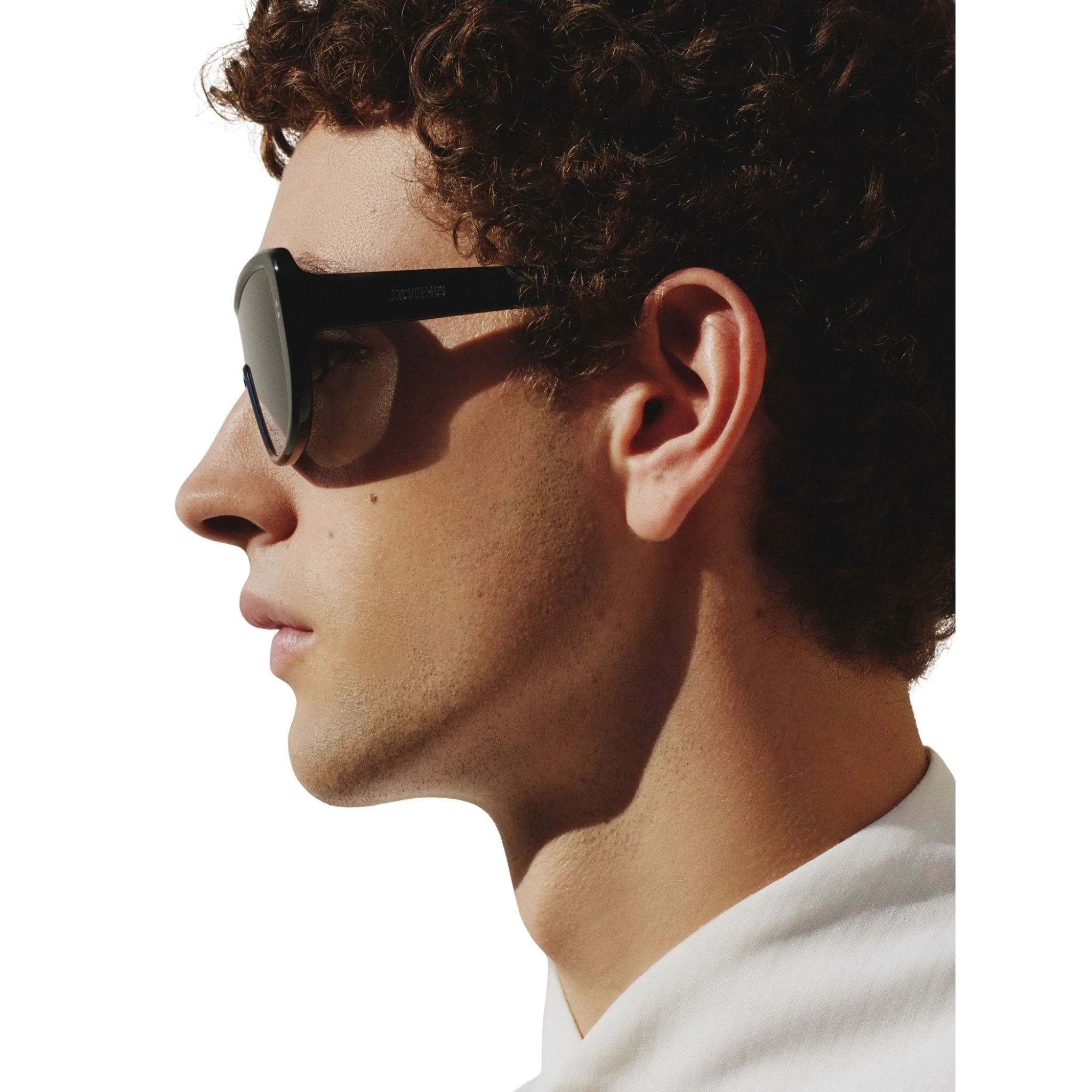Shield Frame Sunglasses | Black - Image 3