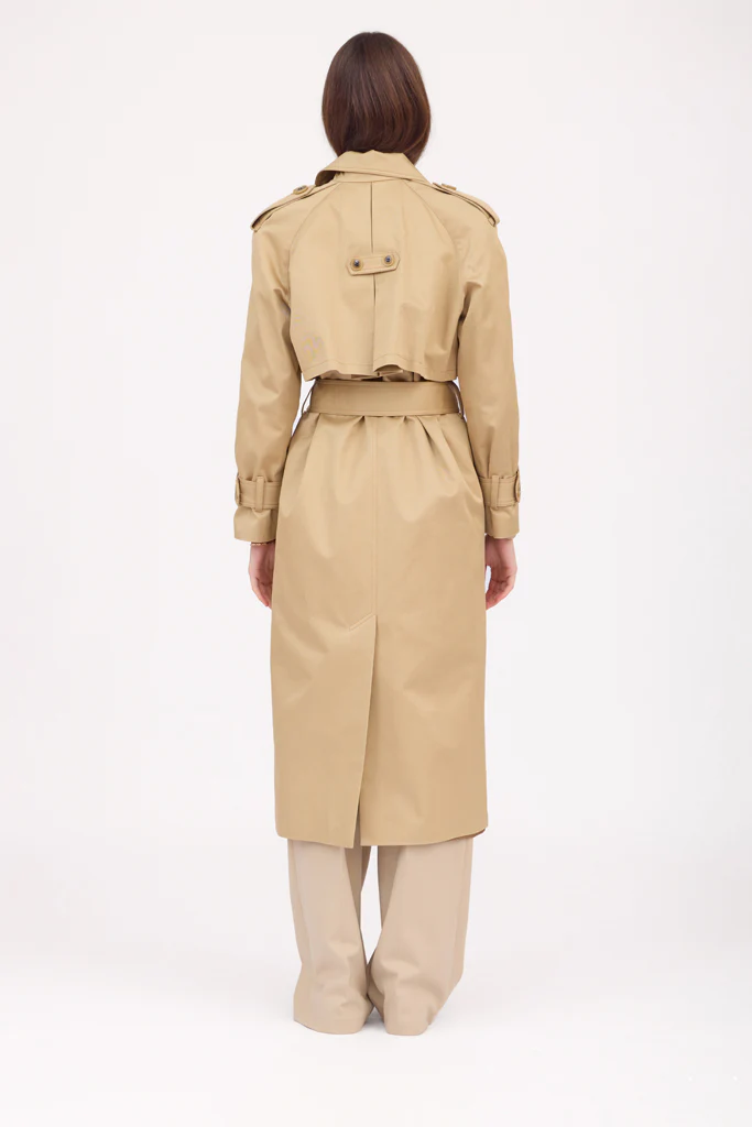 Camel Trench Coat - Image 8