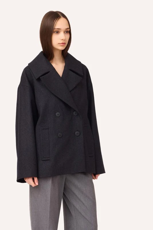 Short Black Coat - Image 10