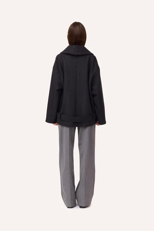 Short Black Coat - Image 16