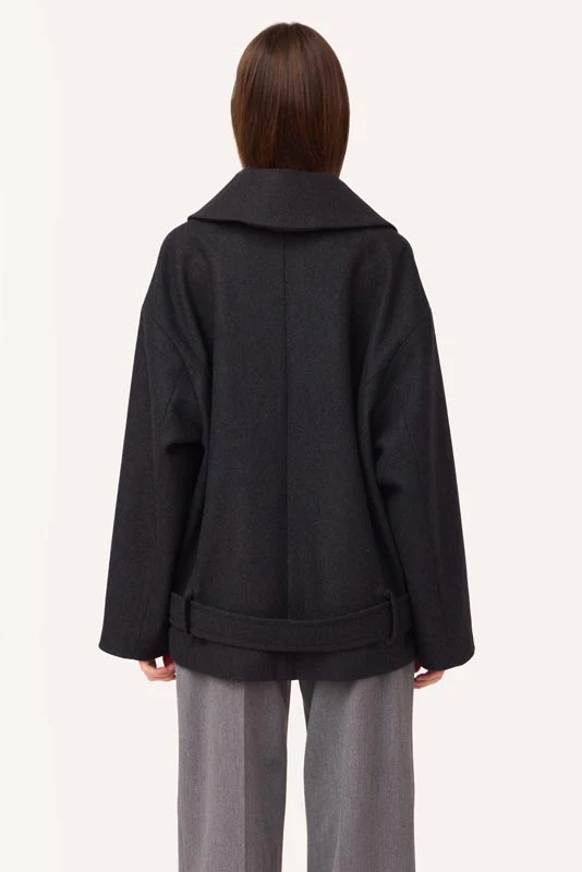 Short Black Coat - Image 18