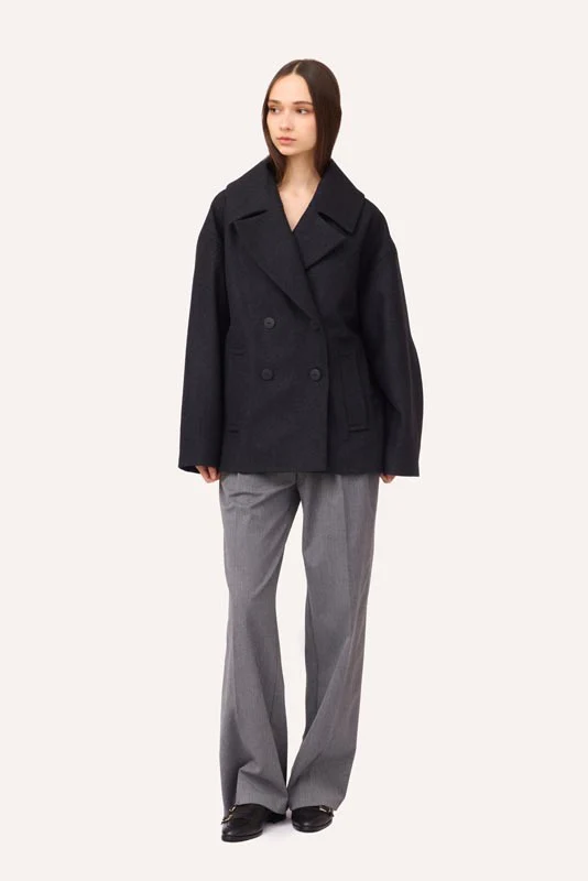 Short Black Coat - Image 5