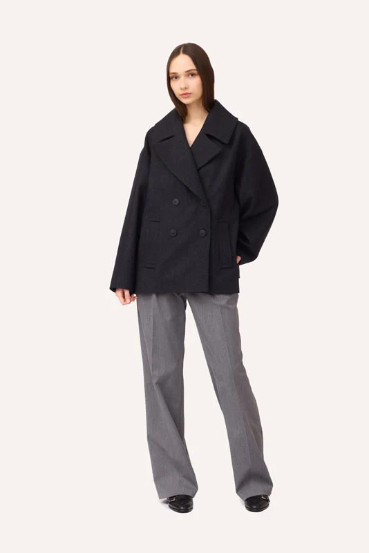 Short Black Coat - Image 6