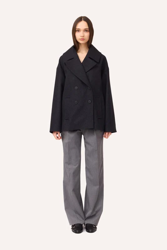 Short Black Coat - Image 7
