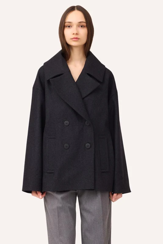 Short Black Coat - Image 8