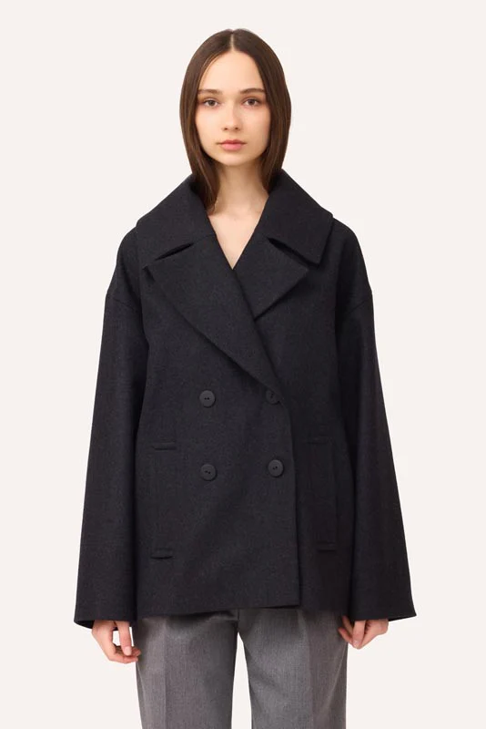 Short Black Coat - Image 9