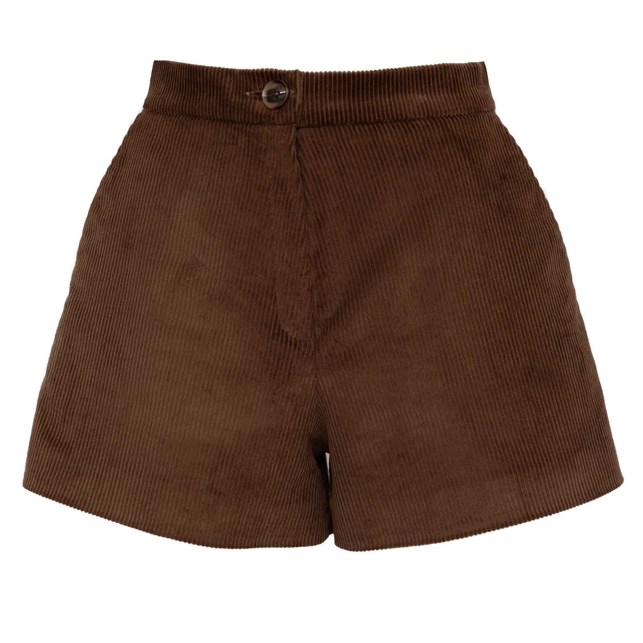 Velvet Shorts | Brown