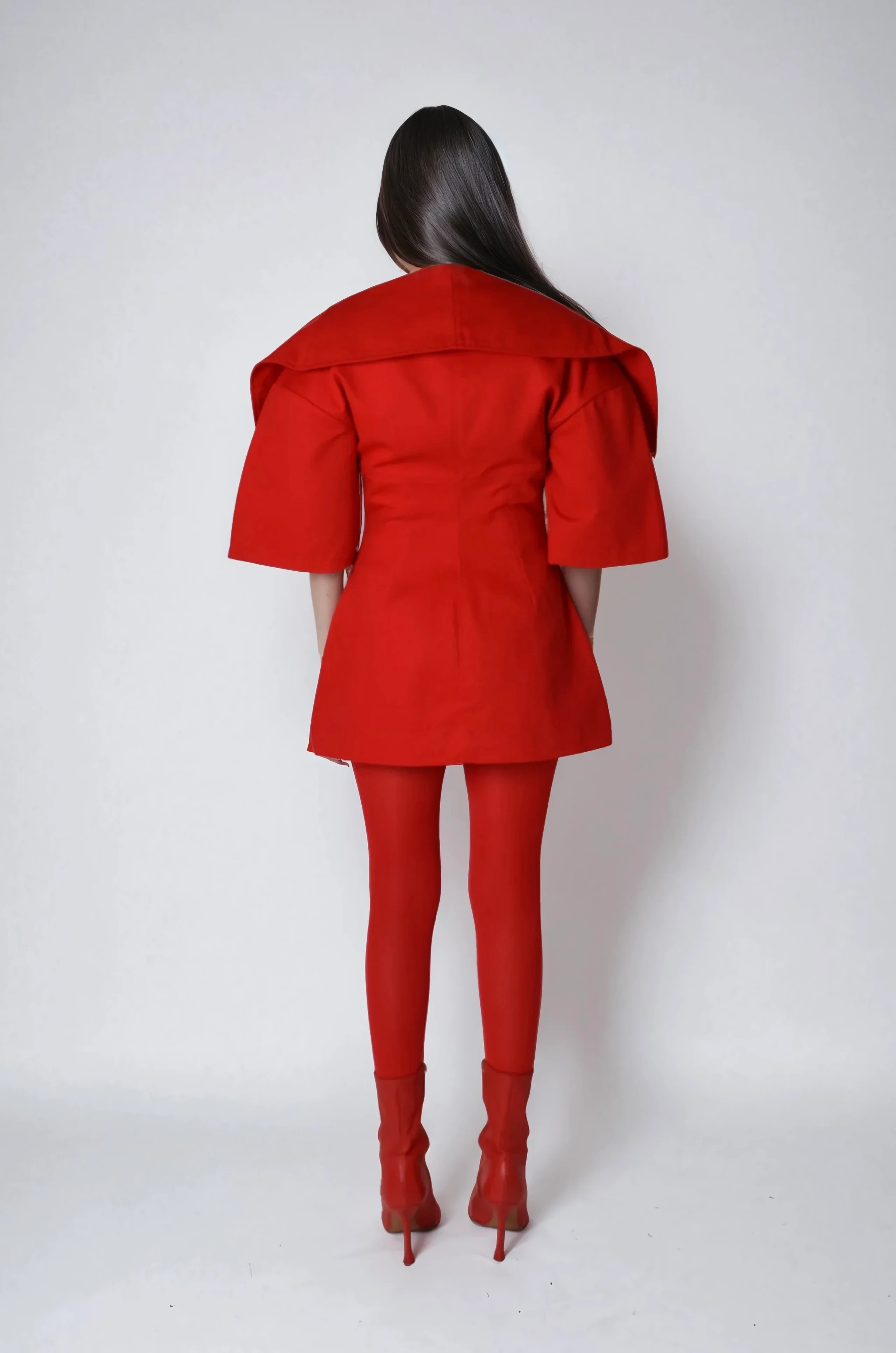Akabana Dress | Red - Image 4