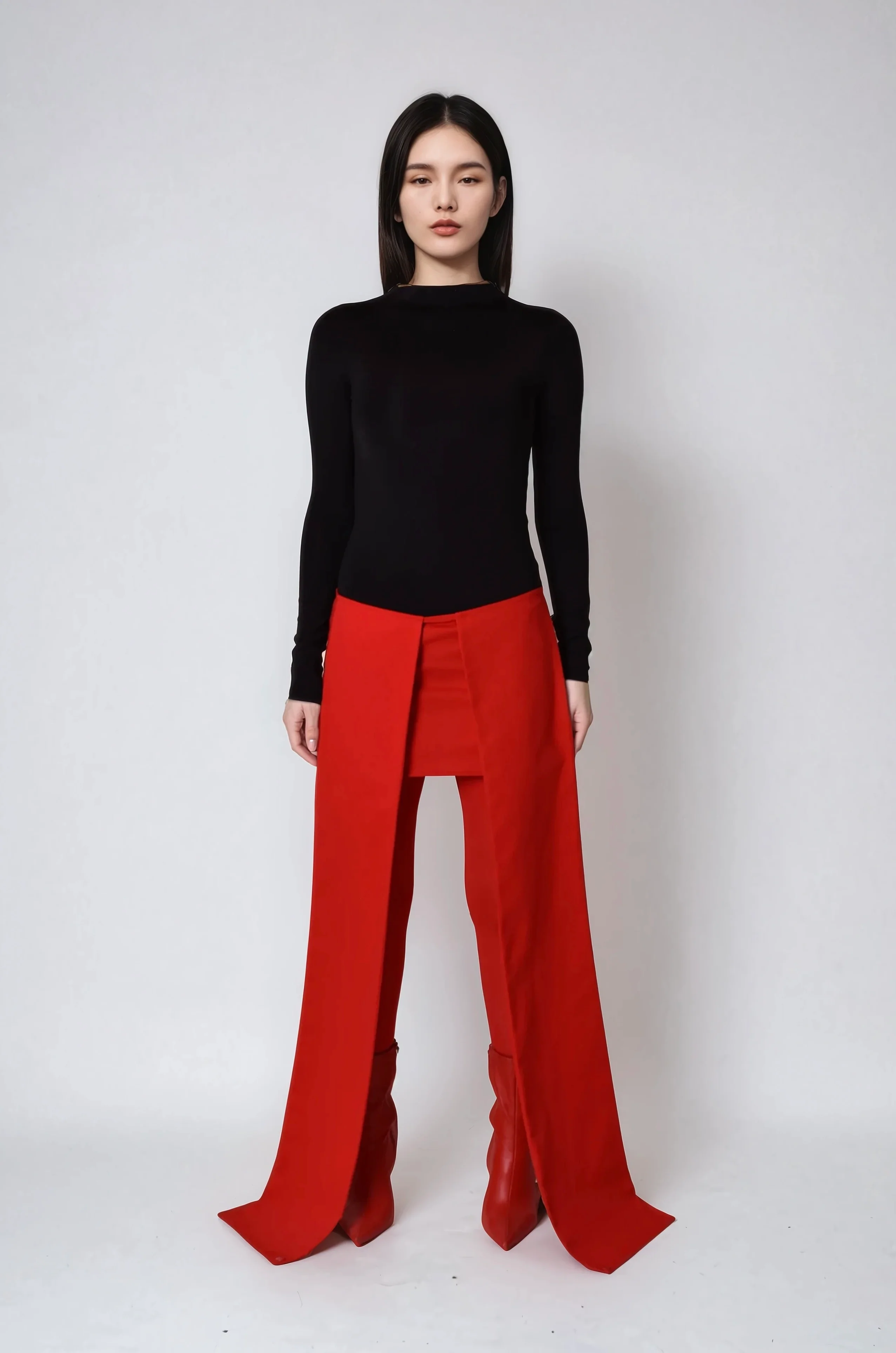 Musubi Skirt | Red - Image 2