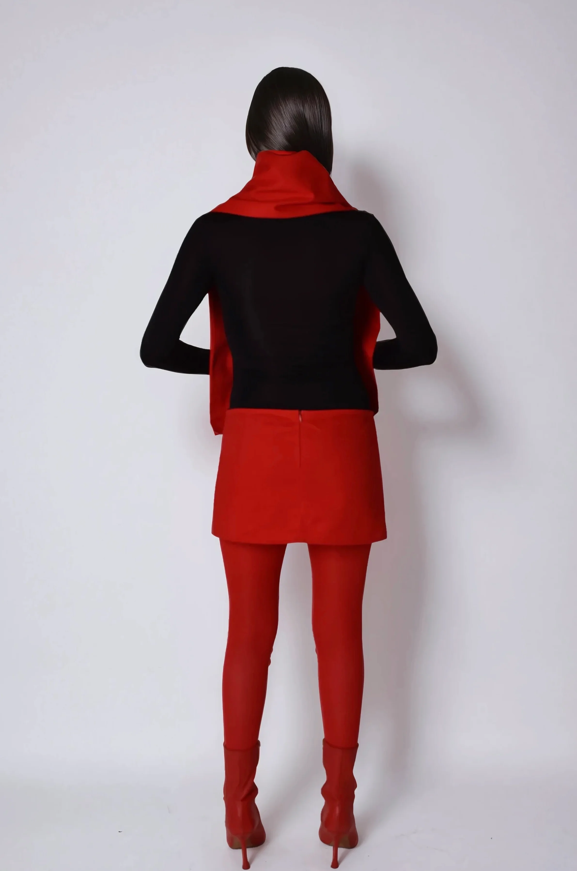Musubi Skirt | Red - Image 7