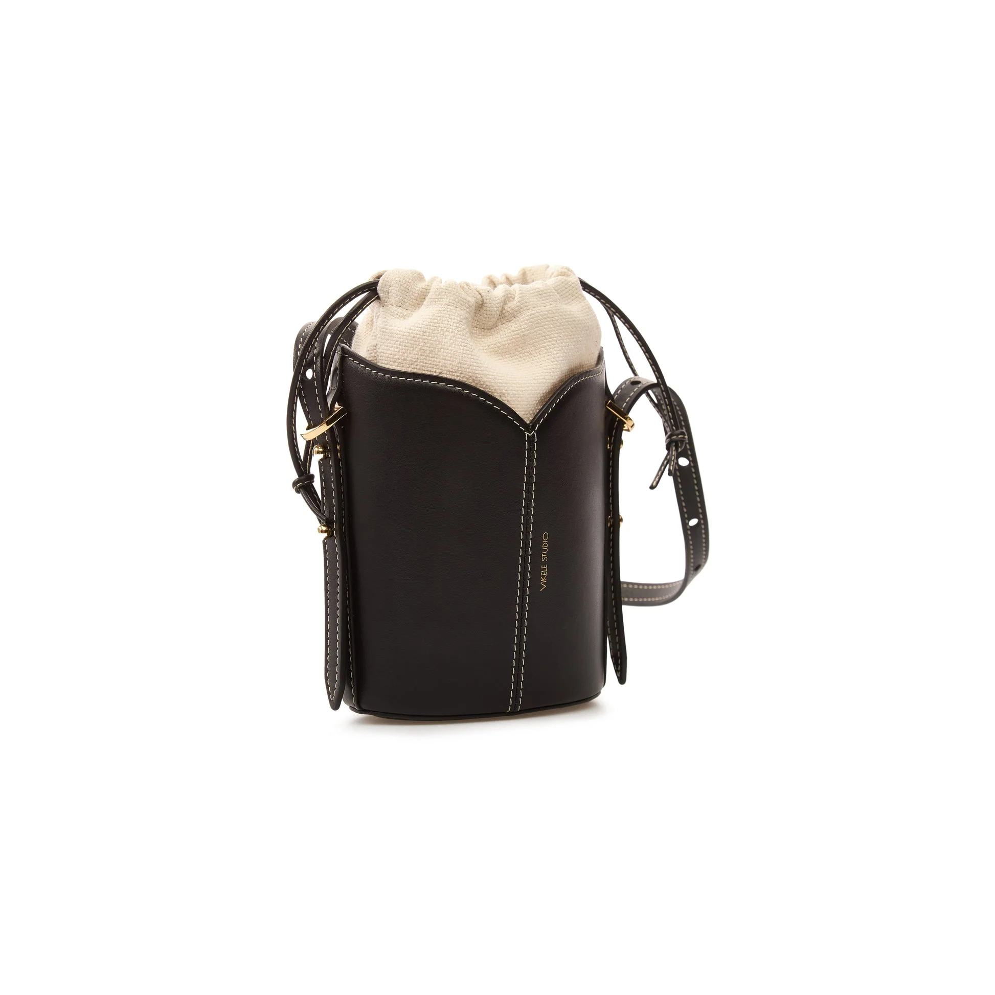 Bucket Mini Bag | Black - Image 3