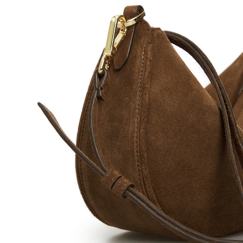 Denise Suede Mini Bag | Brown - Image 4
