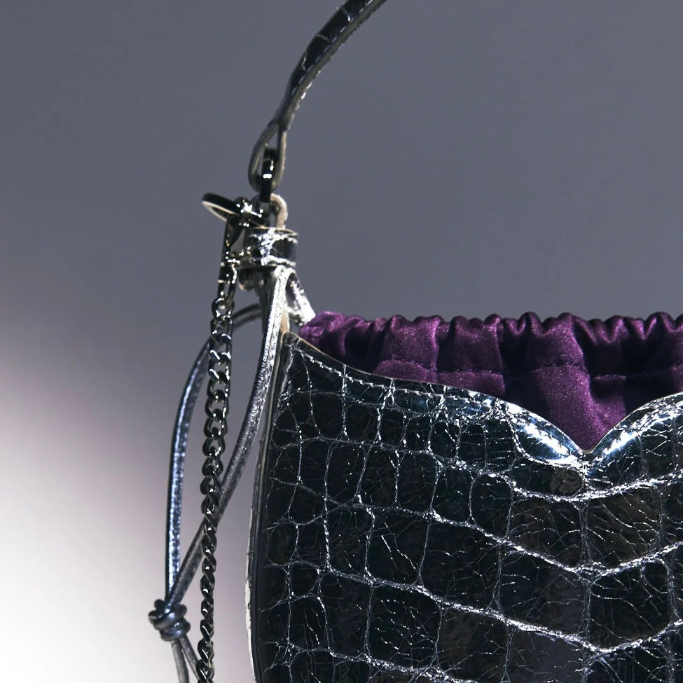 Maria Mini Bag | Silver - Image 4