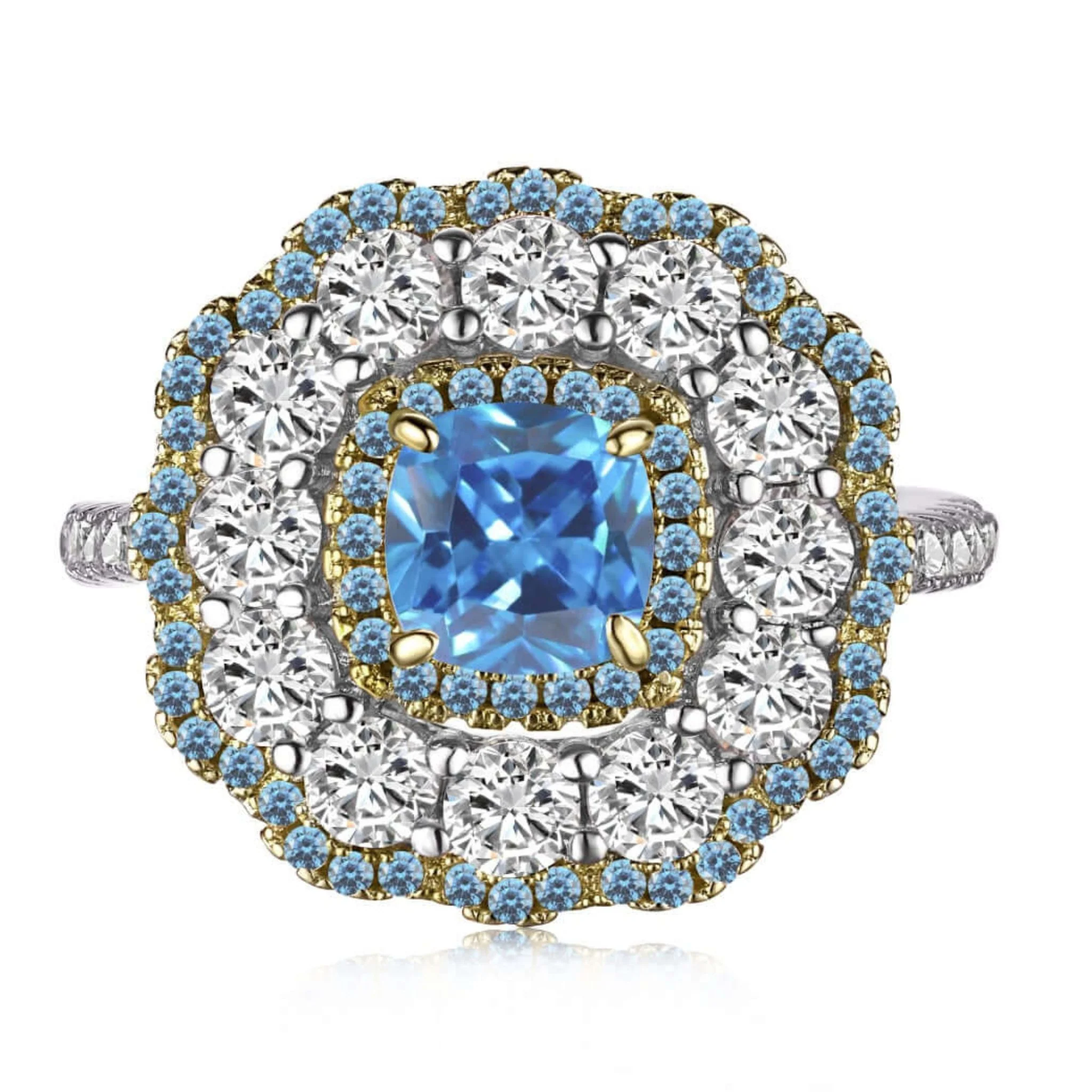 The Marilyn Ring In Something Blue