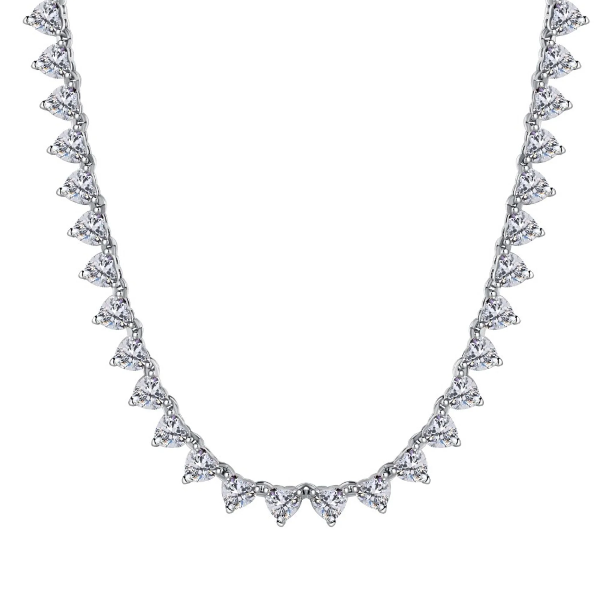 The Mon Amour Necklace In Sterling Silver