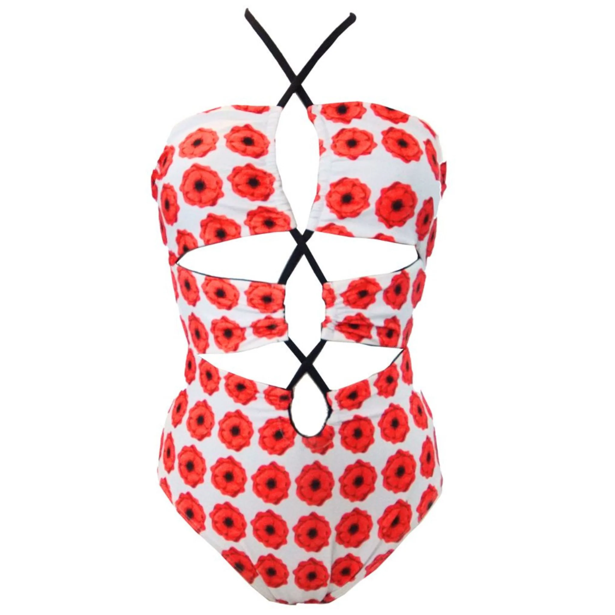 Anastasiya One Piece Cut-Out Swimsuit