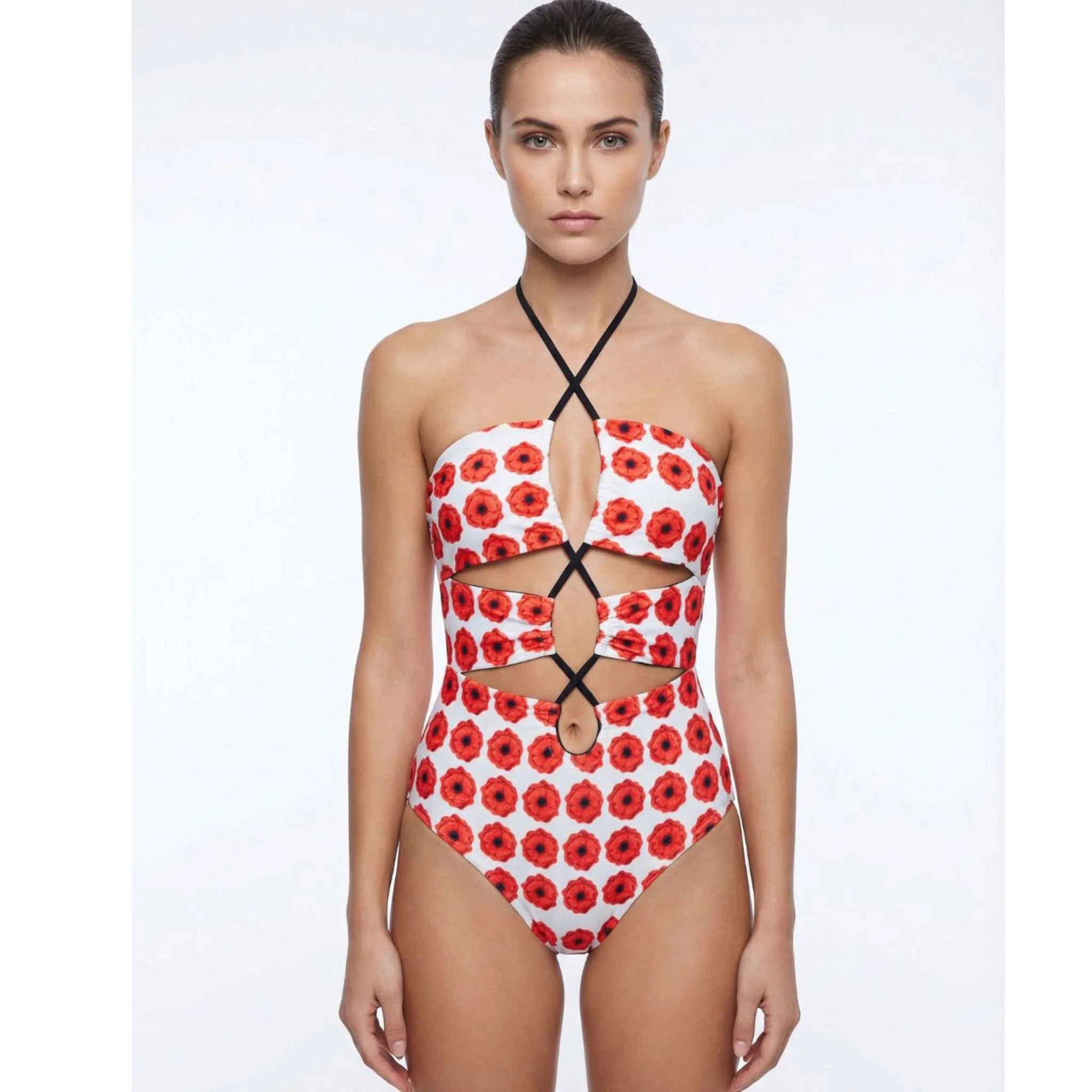 Anastasiya One Piece Cut-Out Swimsuit - Image 2