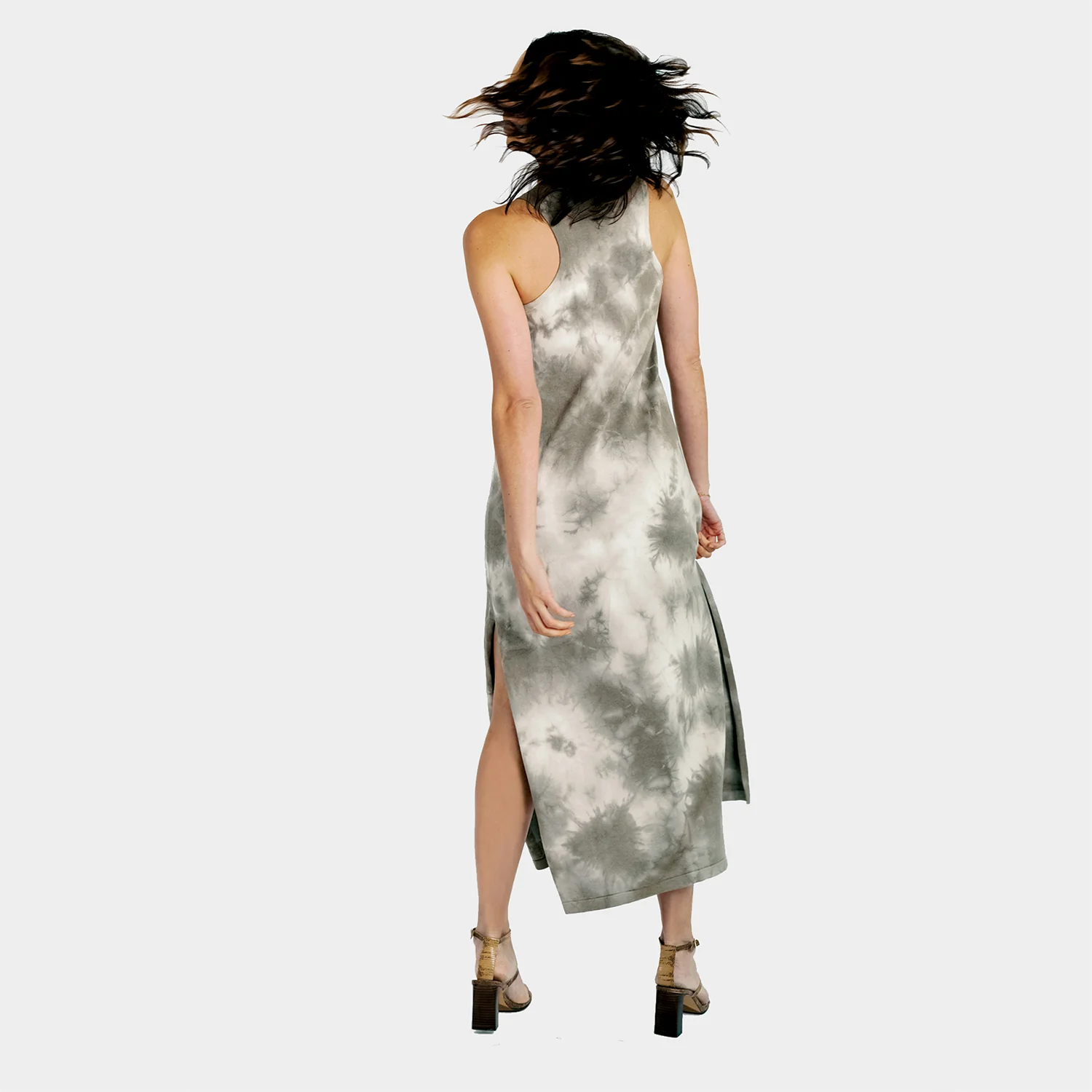 Storm Cashmere Cotton Maxi Dress - Image 3