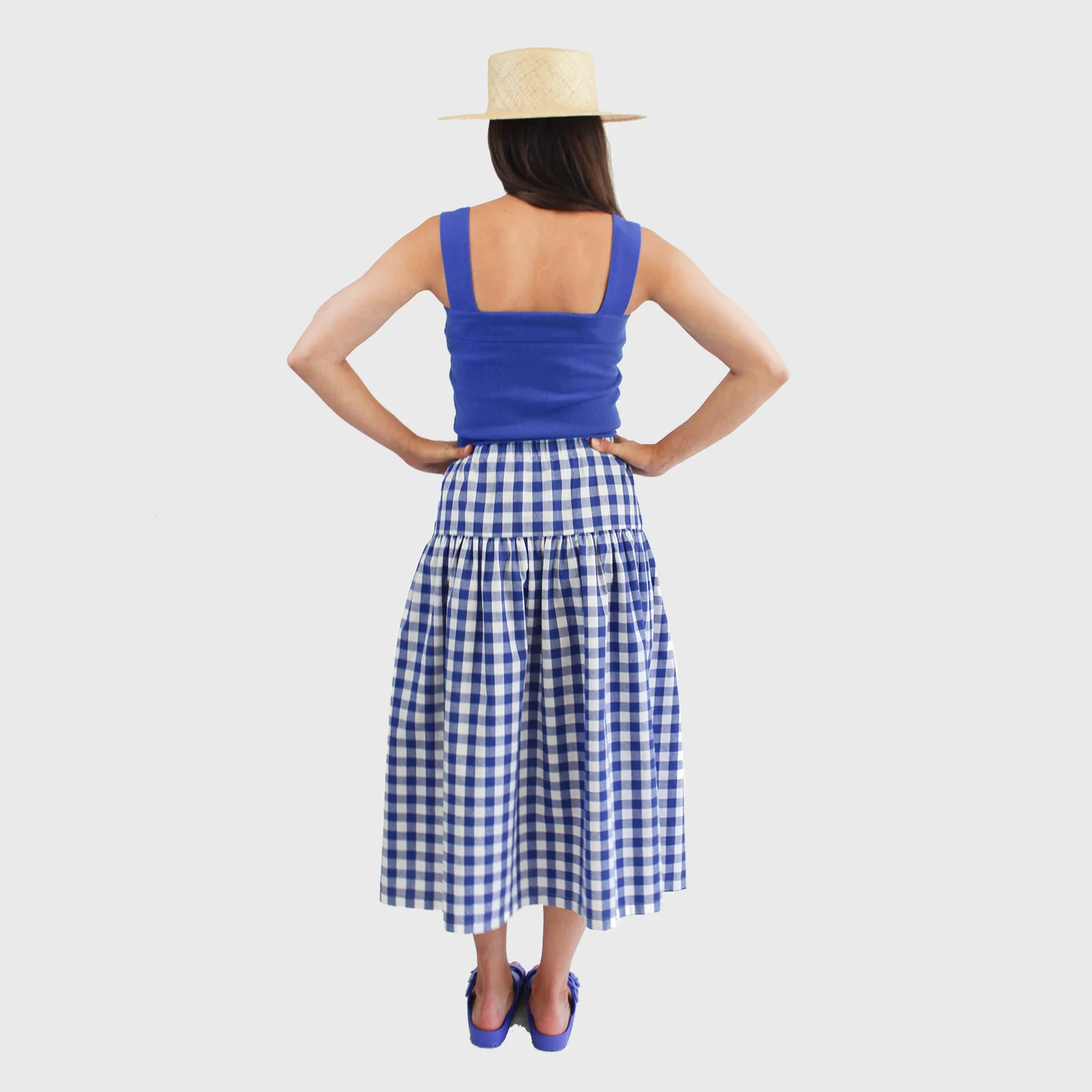 Linen Cargo Skirt - Image 3