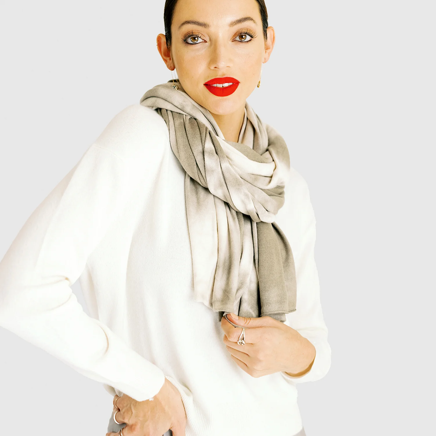 Storm Silk Cashmere Wrap - Image 3